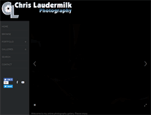 Tablet Screenshot of chrislaudermilkphoto.com